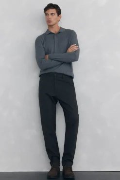 Camisola gola polo
