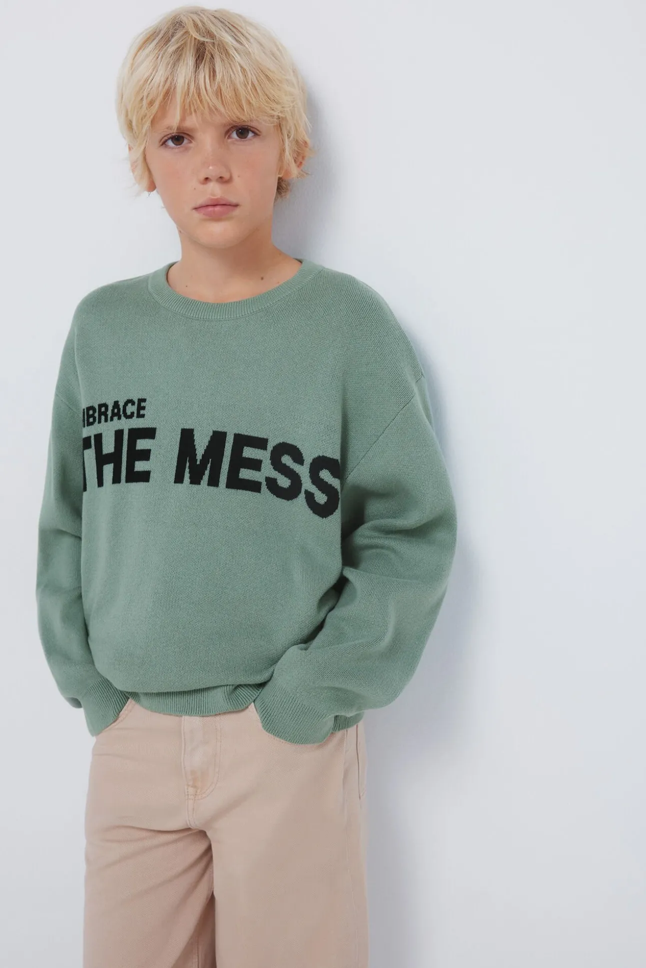Camisola infantil "The mess"