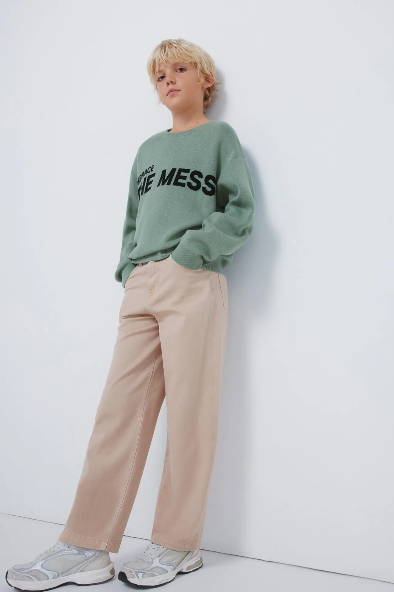 Camisola infantil "The mess"