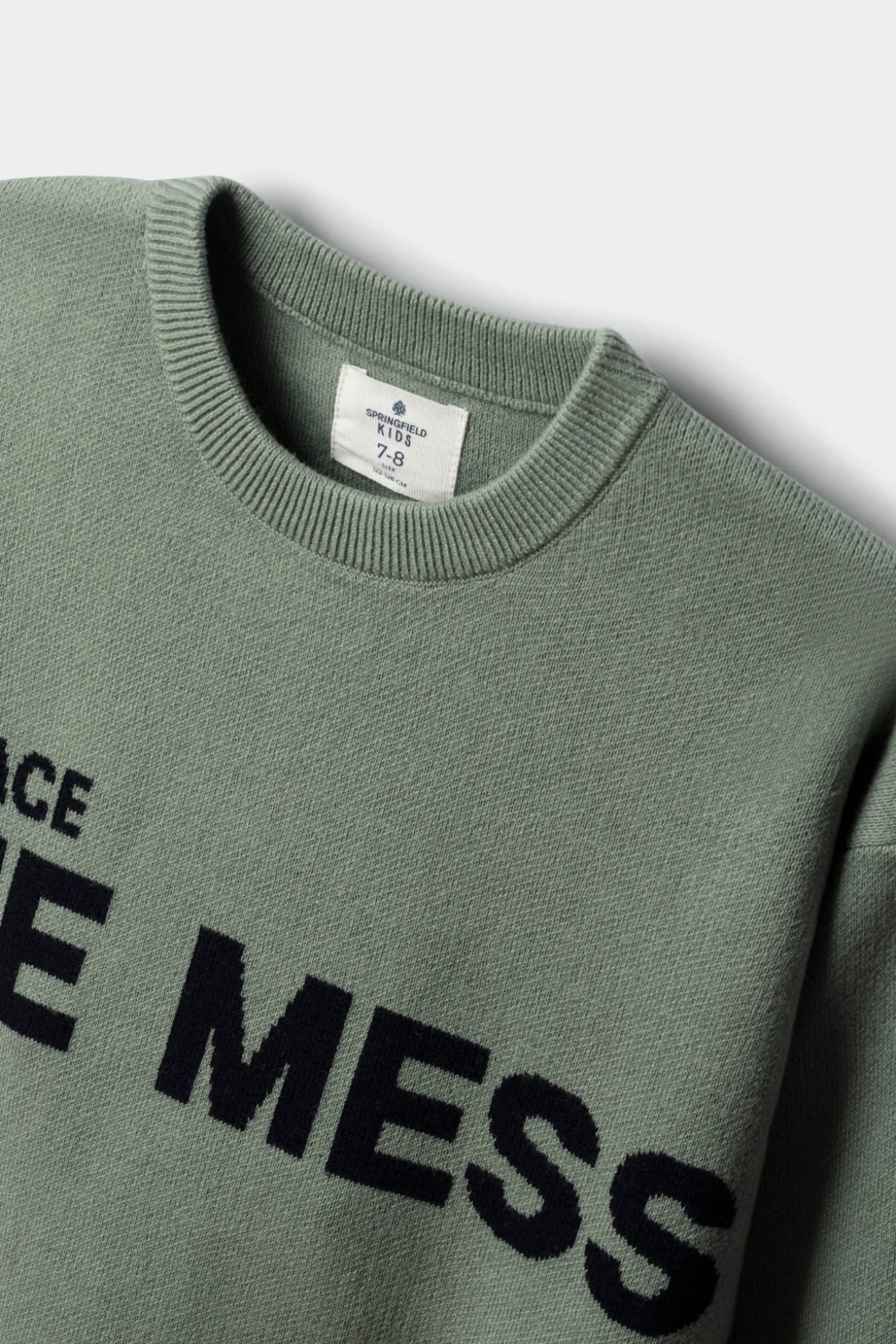 Camisola infantil "The mess"