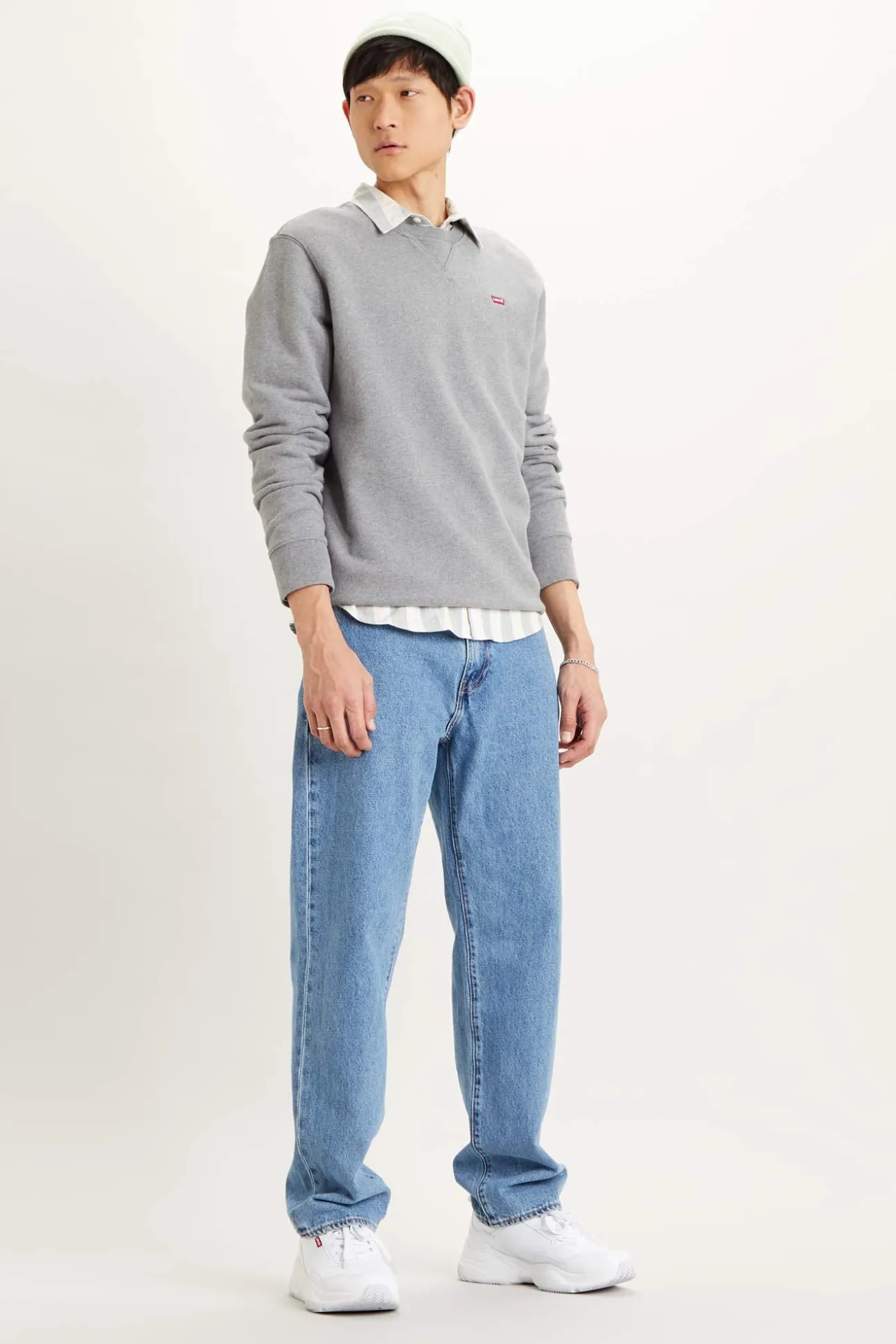 Camisola Levi's® de pescoço redondo de lã