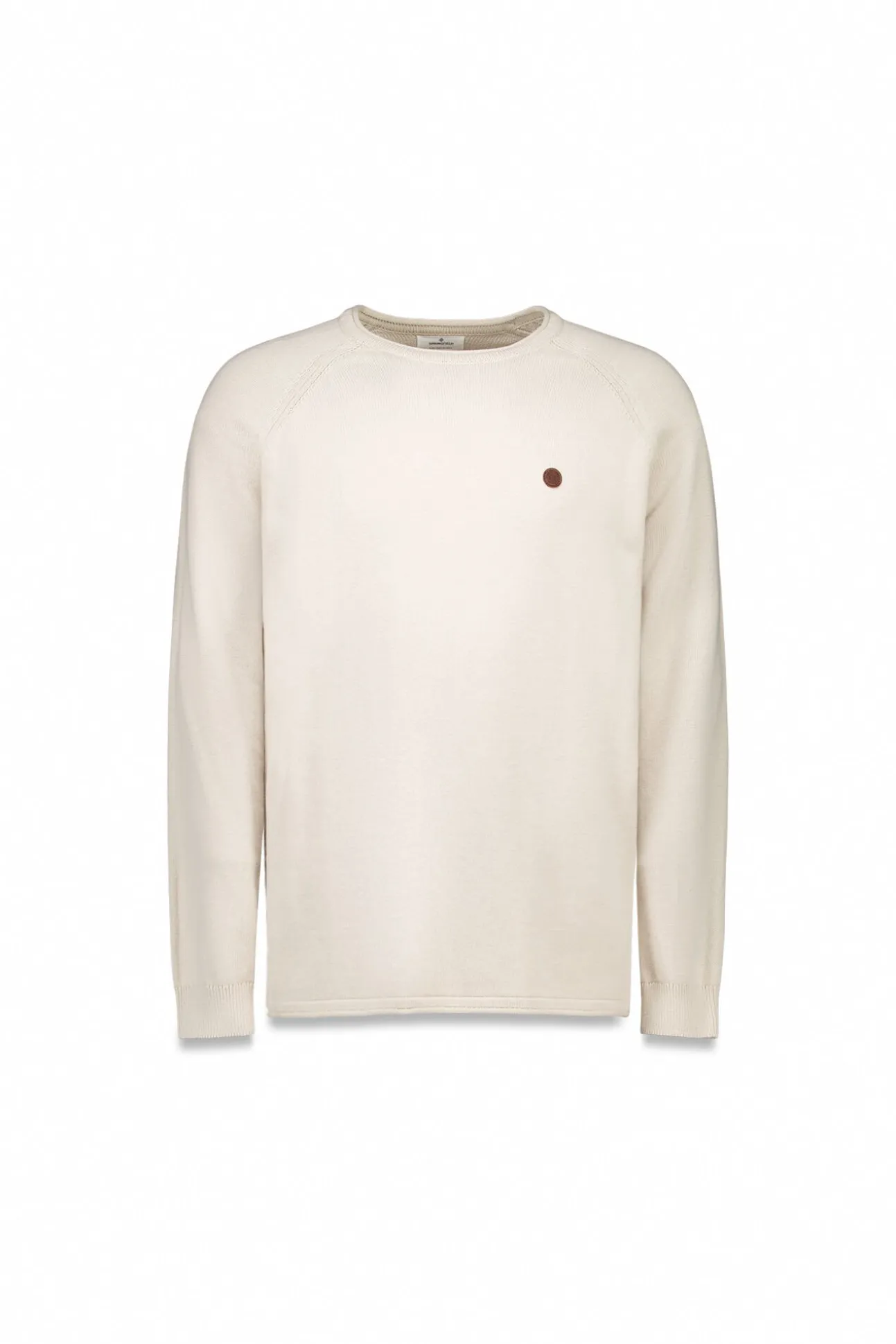 Camisola liso de gola alta