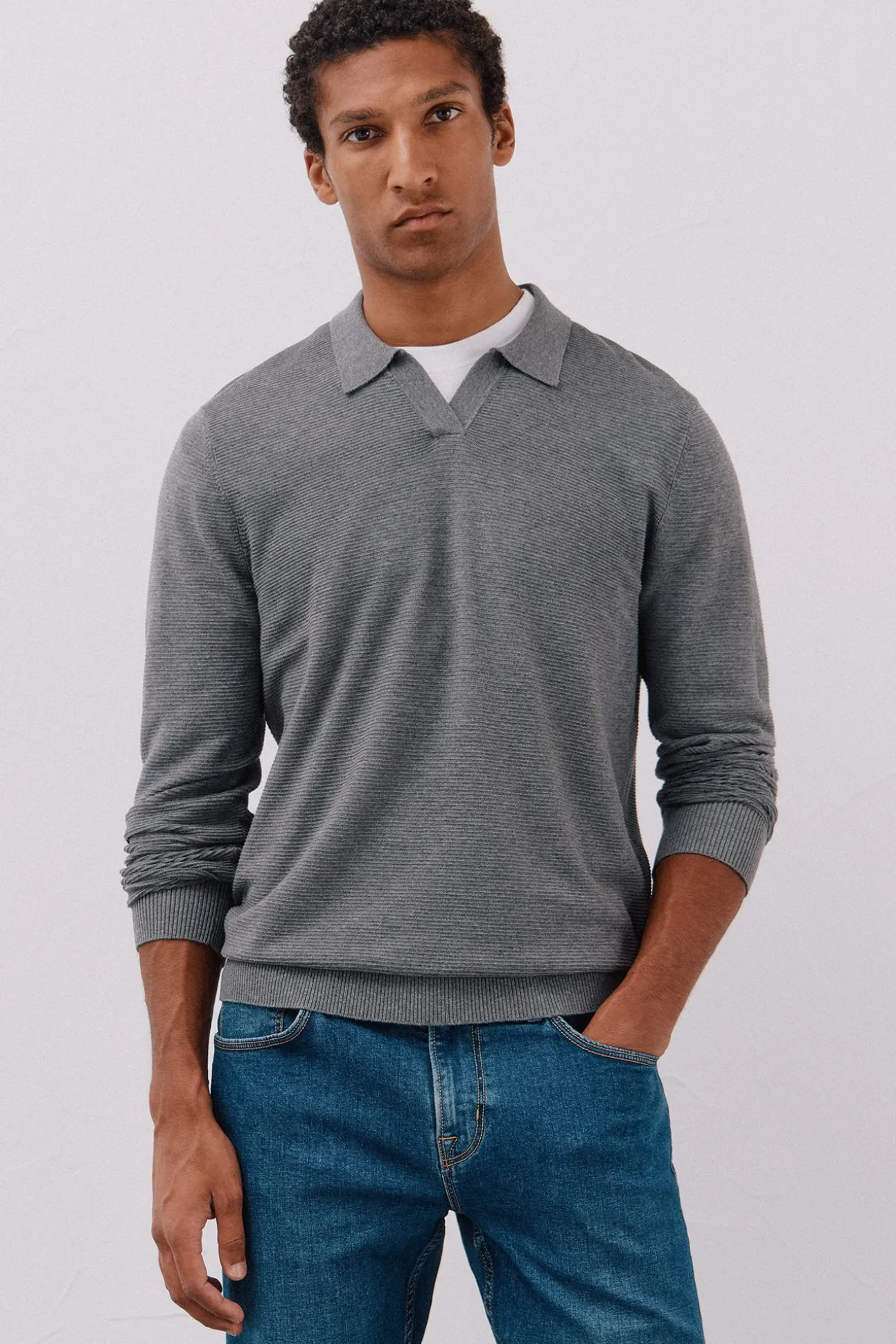 Camisola malha fina