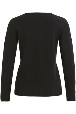 Camisola malha gola em bico