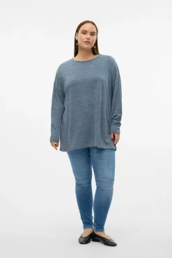 Camisola manga comprida talha grande