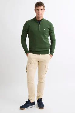 Camisola Meia Fecho-Éclair