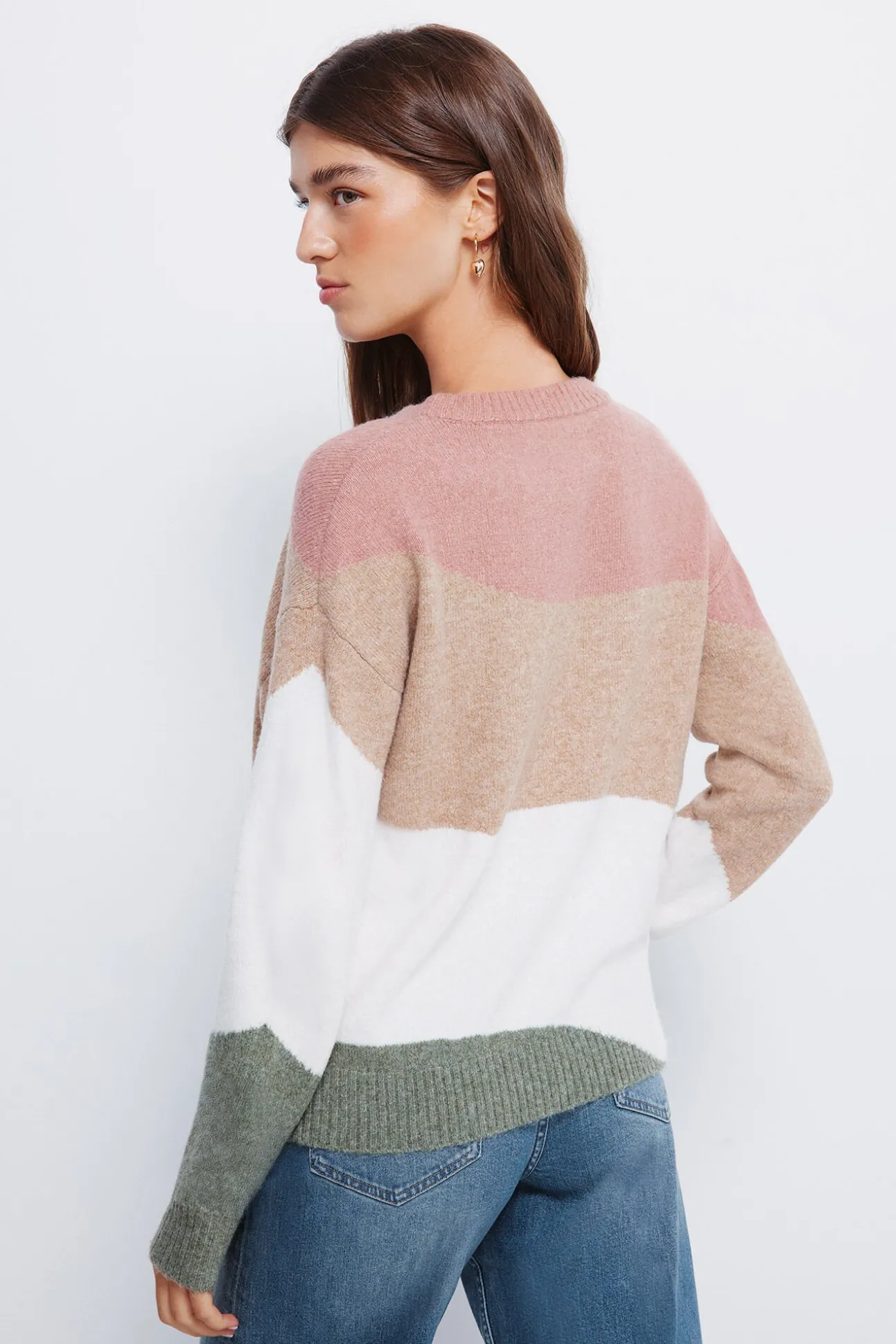 Camisola multicolorida