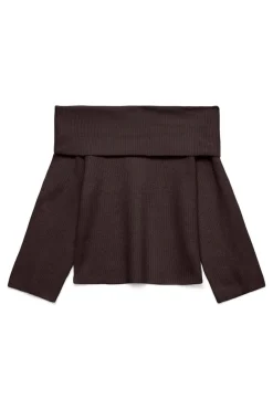 Camisola ombro a ombro