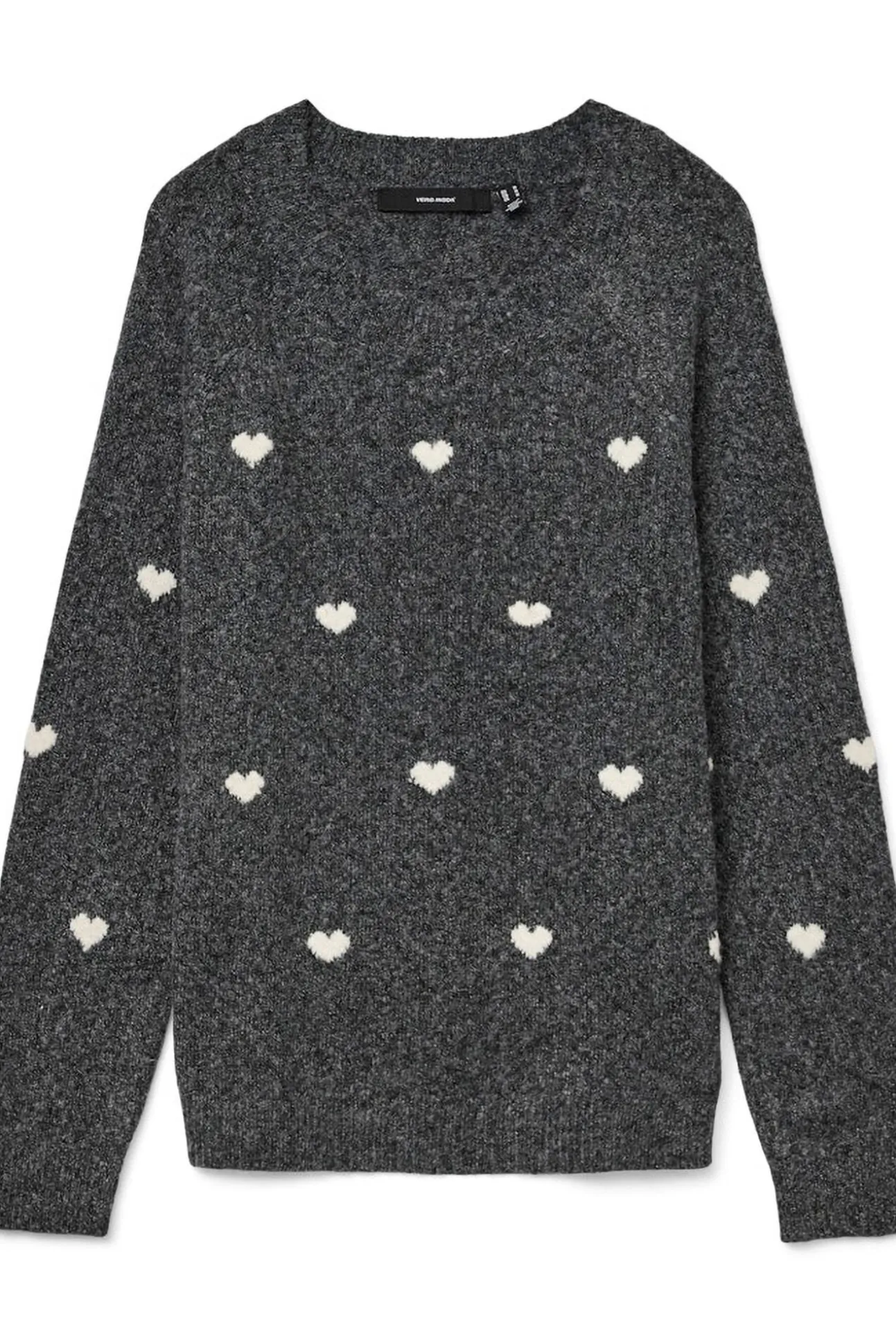Camisola plus size com gola redonda