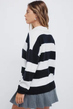 Camisola polo bordada