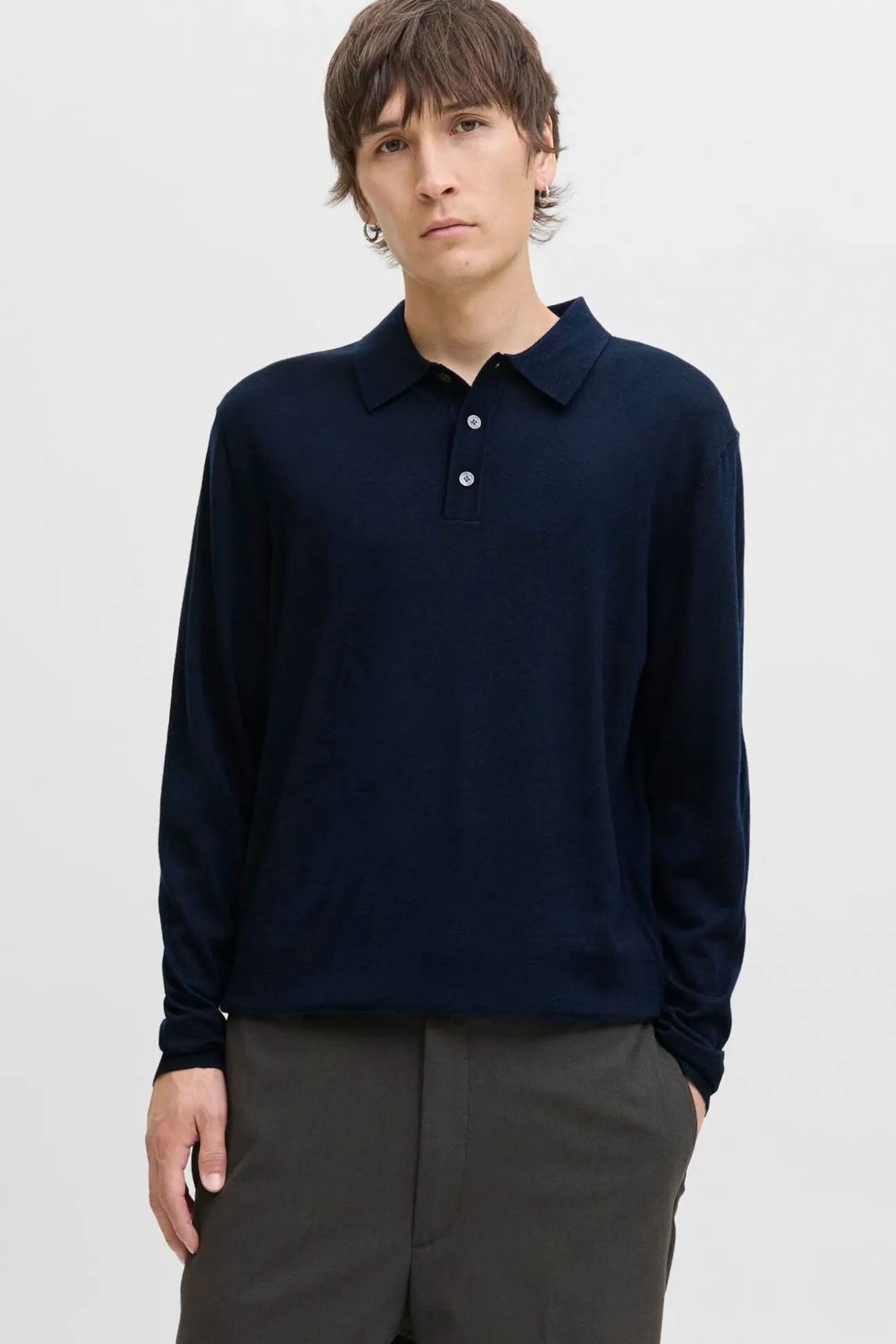 Camisola polo de corte regular