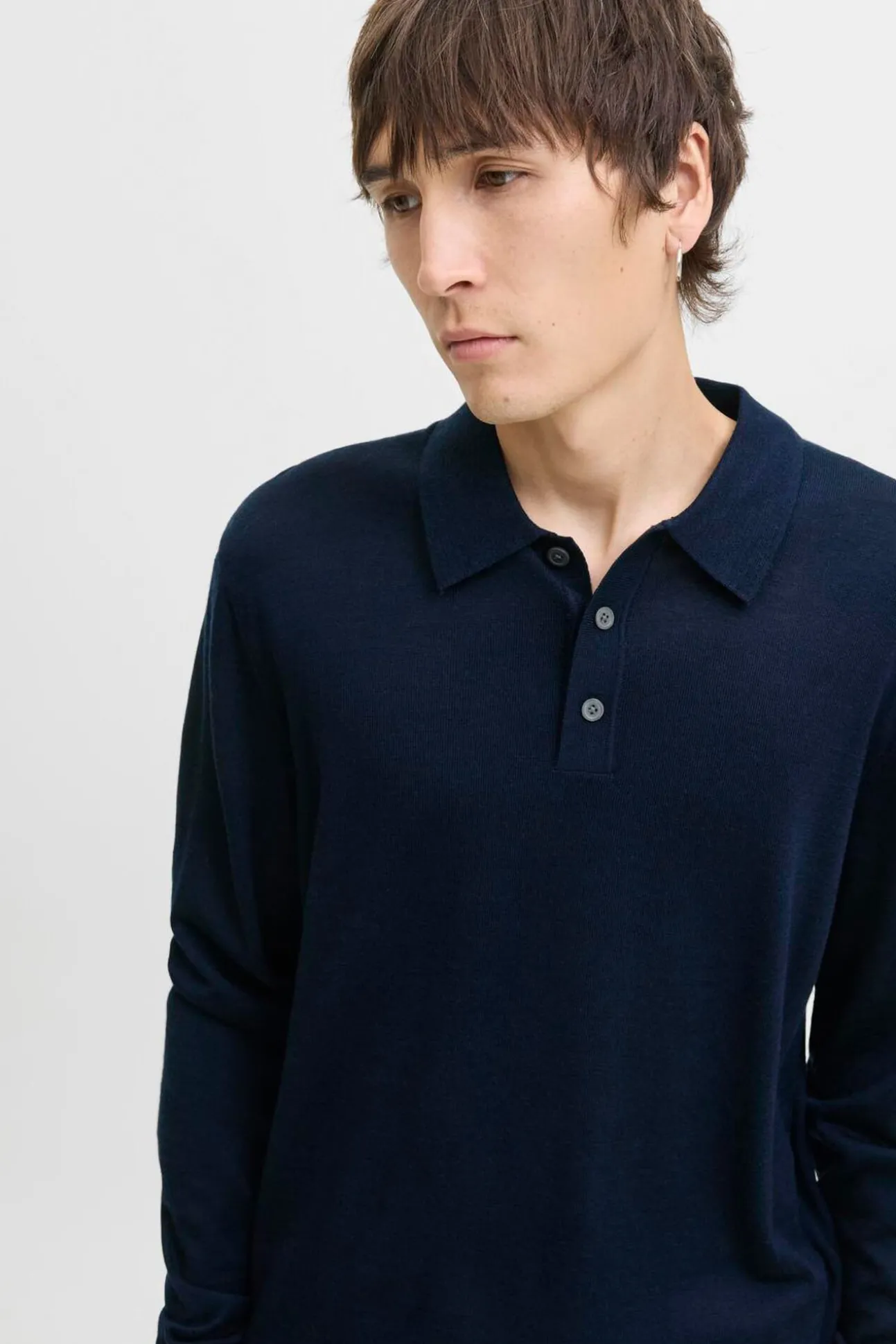 Camisola polo de corte regular