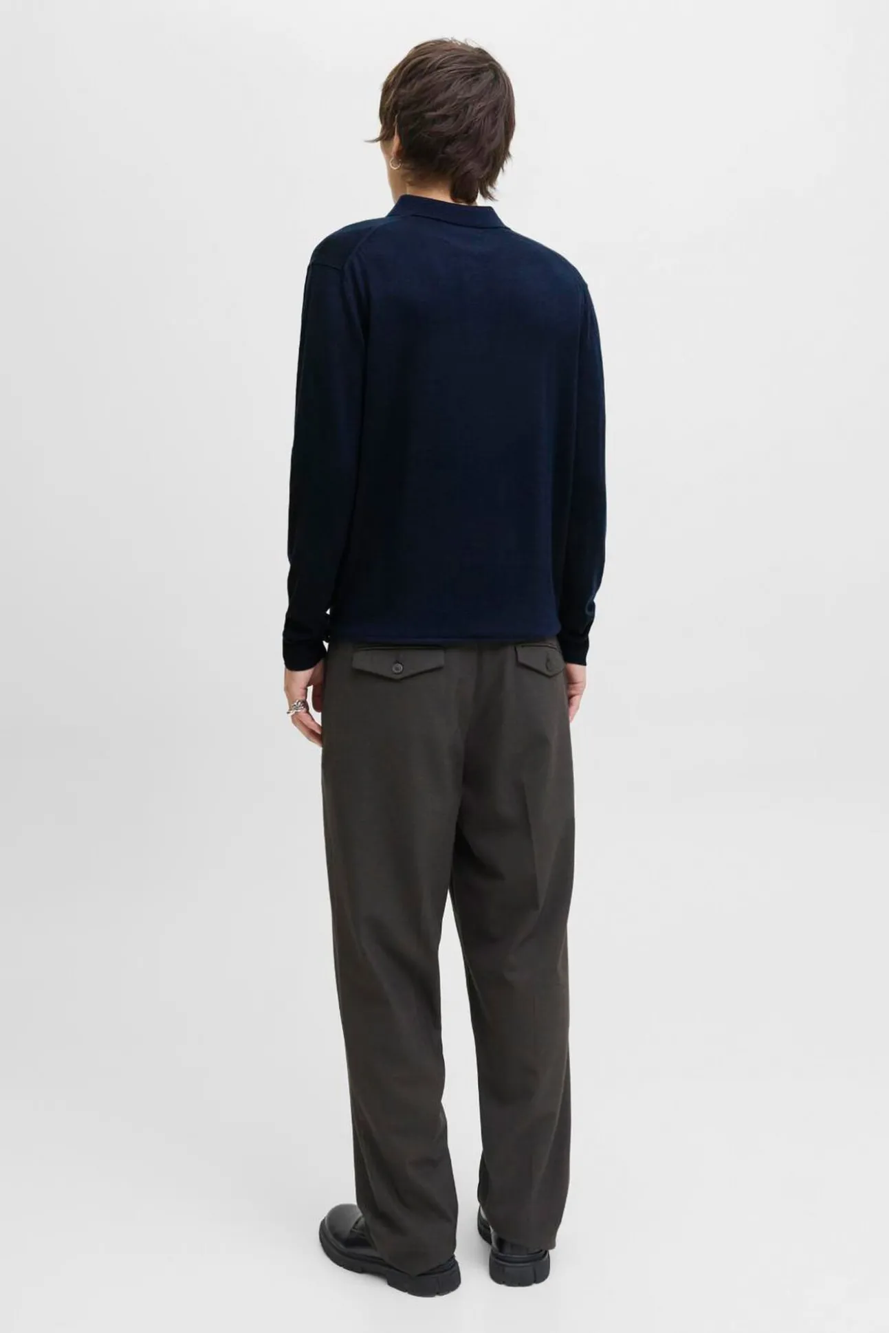 Camisola polo de corte regular