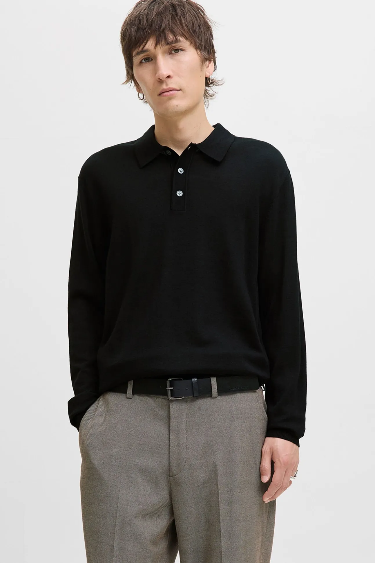 Camisola polo de corte regular