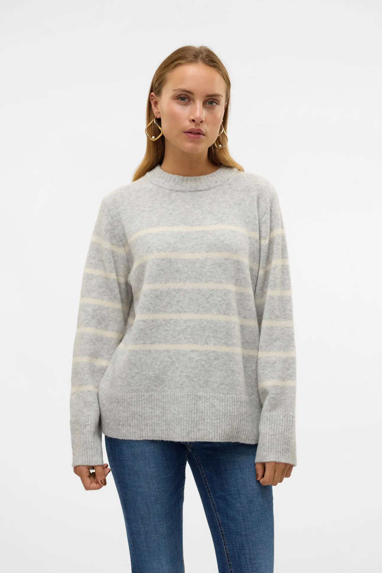 Camisola às riscas