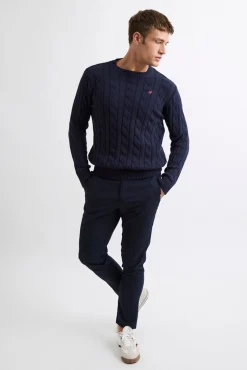 Camisola trançado