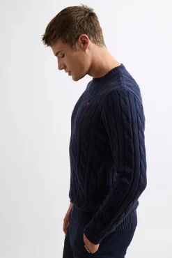 Camisola trançado