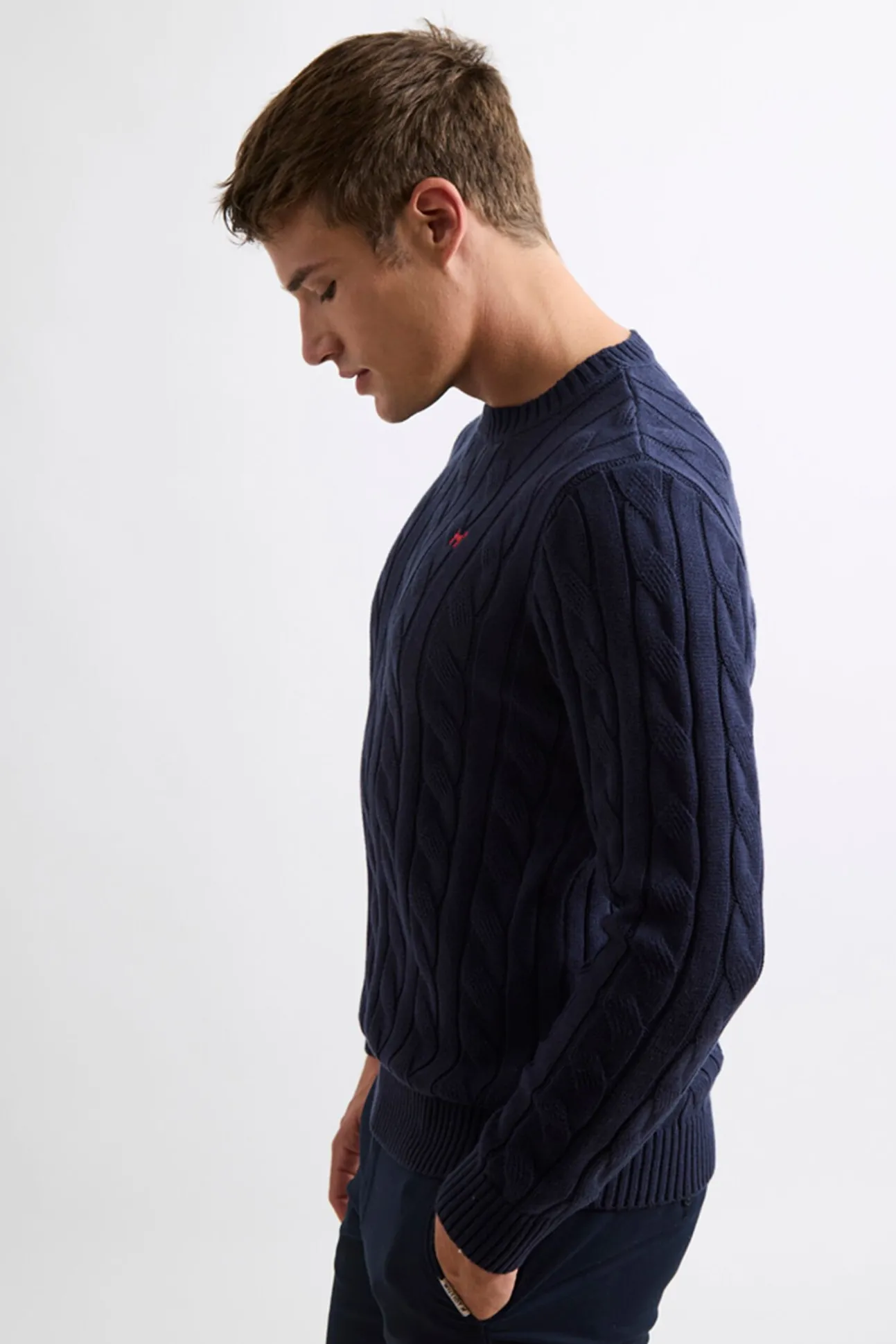 Camisola trançado
