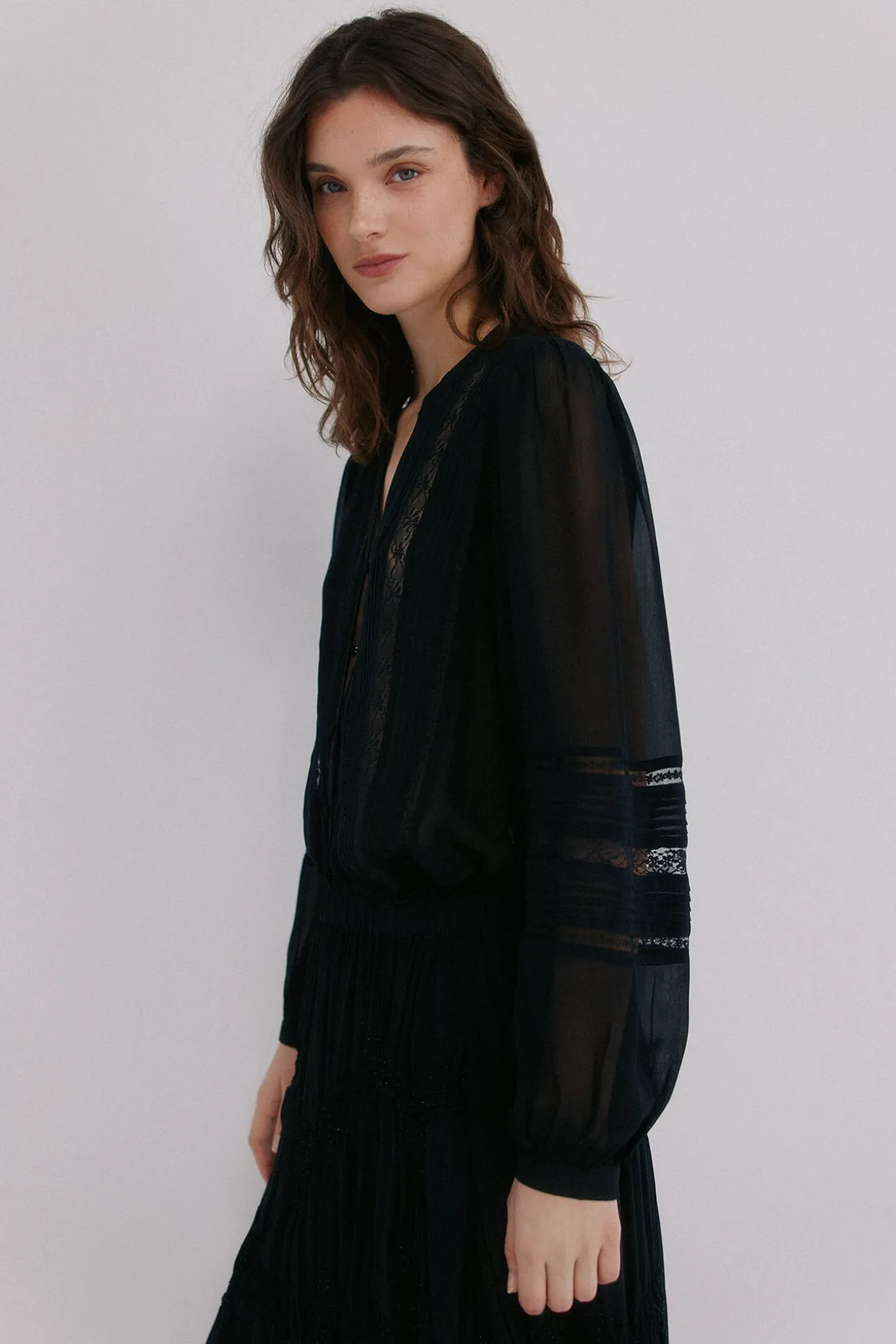 Candice. Blusa romântica