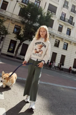 capuz de ursinho de Sweatshirt para menina