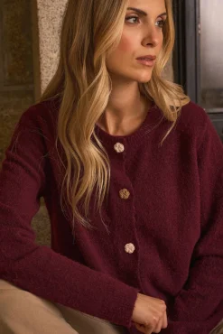 Cardigan com botões Mercedes