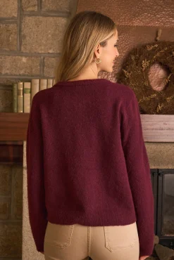 Cardigan com botões Mercedes
