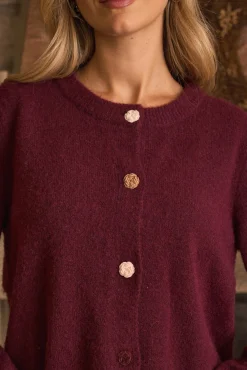 Cardigan com botões Mercedes