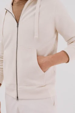 Cardigan com capuz