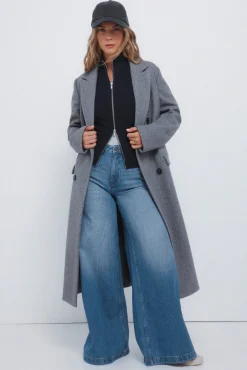 Cardigan com fecho-éclair