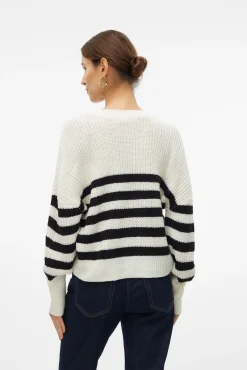 Cardigan de botões de manga comprida