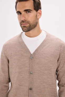 Cardigan de corte regular