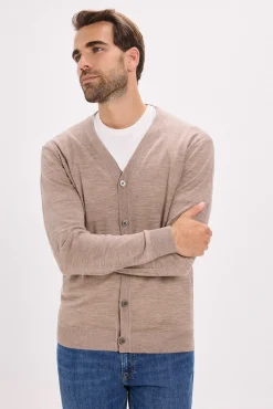 Cardigan de corte regular