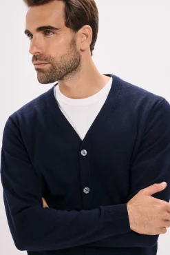 Cardigan de corte regular