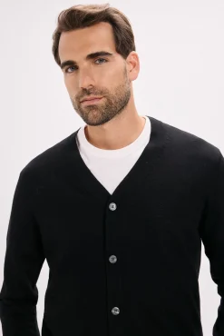 Cardigan de corte regular
