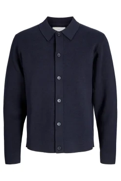 Cardigan de gola polo
