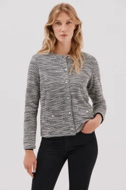 Cardigan de tweed