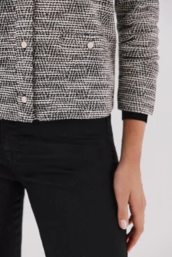 Cardigan de tweed