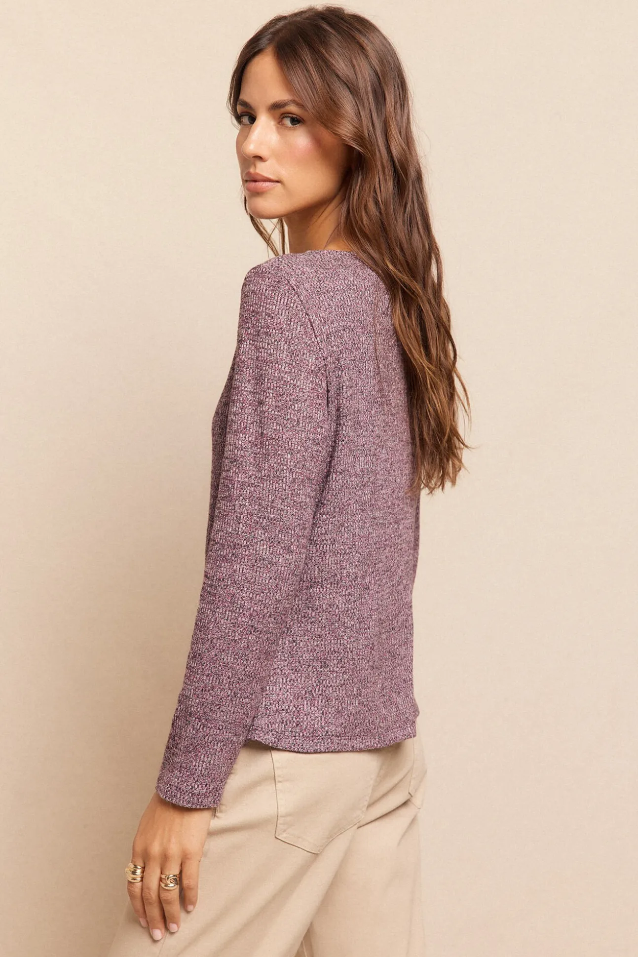 Cardigan mesclado