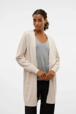 Cardigan midi aberto