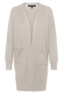 Cardigan midi aberto