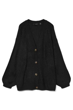 Cardigan plus size de malha malha