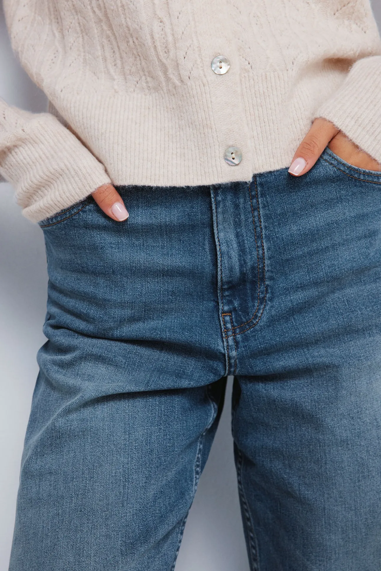 Cardigan Pointelle