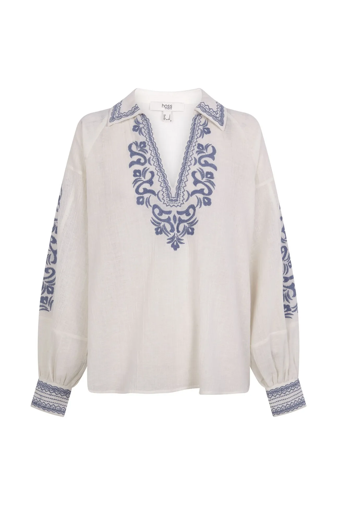Carla. Blusa bordada