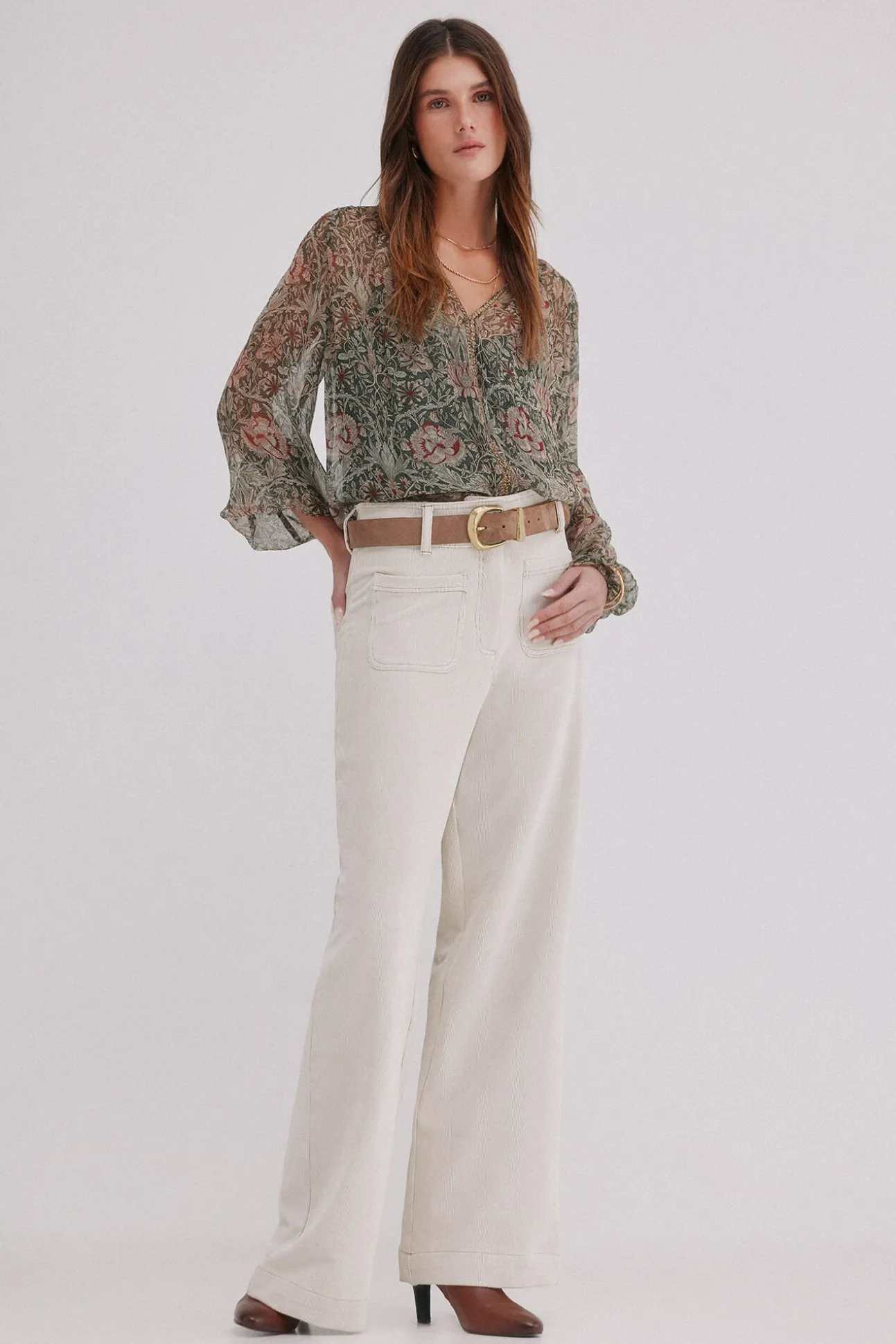 Carolina. Blusa estampada