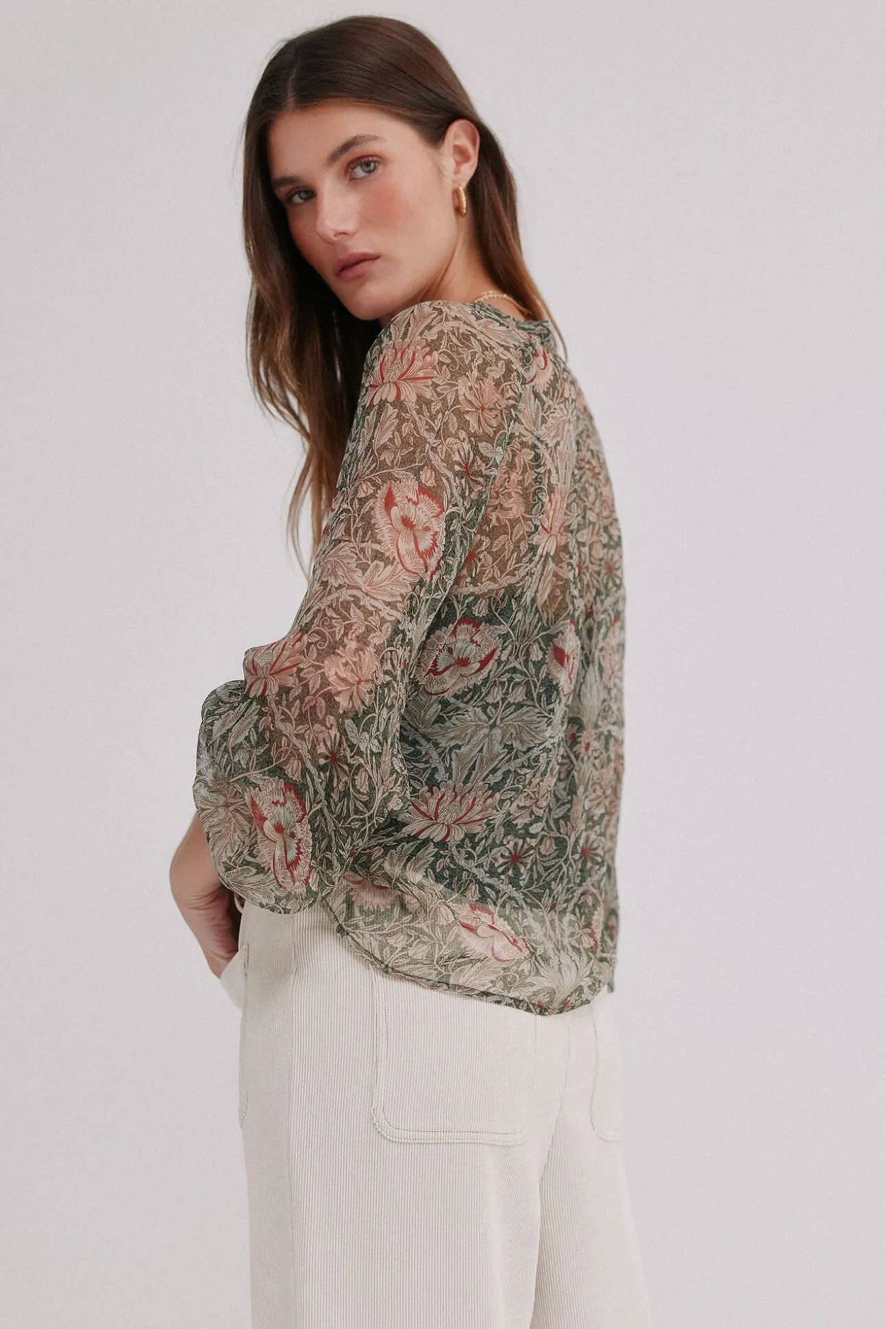 Carolina. Blusa estampada