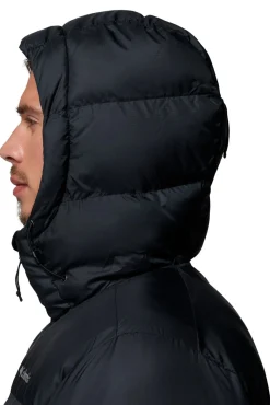 Casaco acolchoada com capuz
