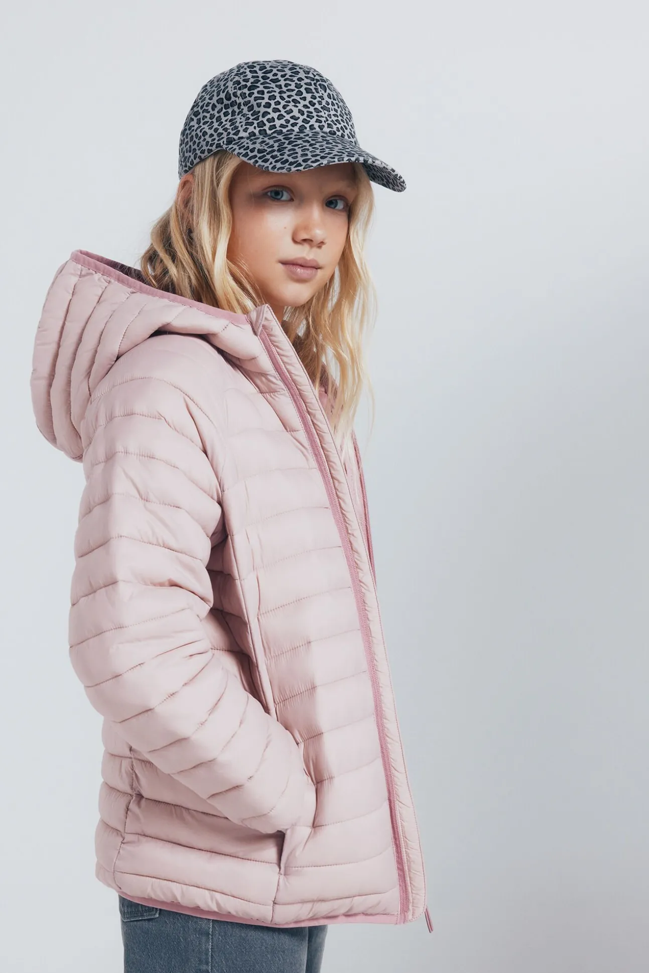 Casaco acolchoado para menina