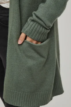 Casaco cardigan de malha