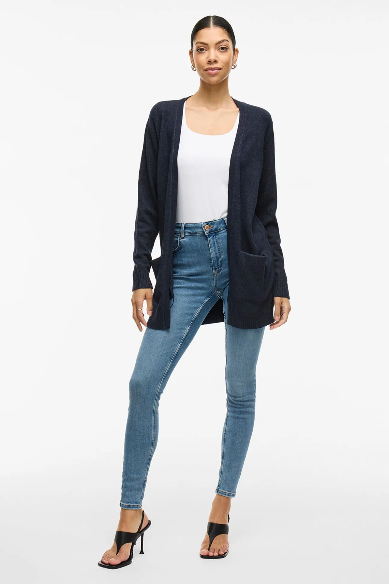 Casaco cardigan de malha