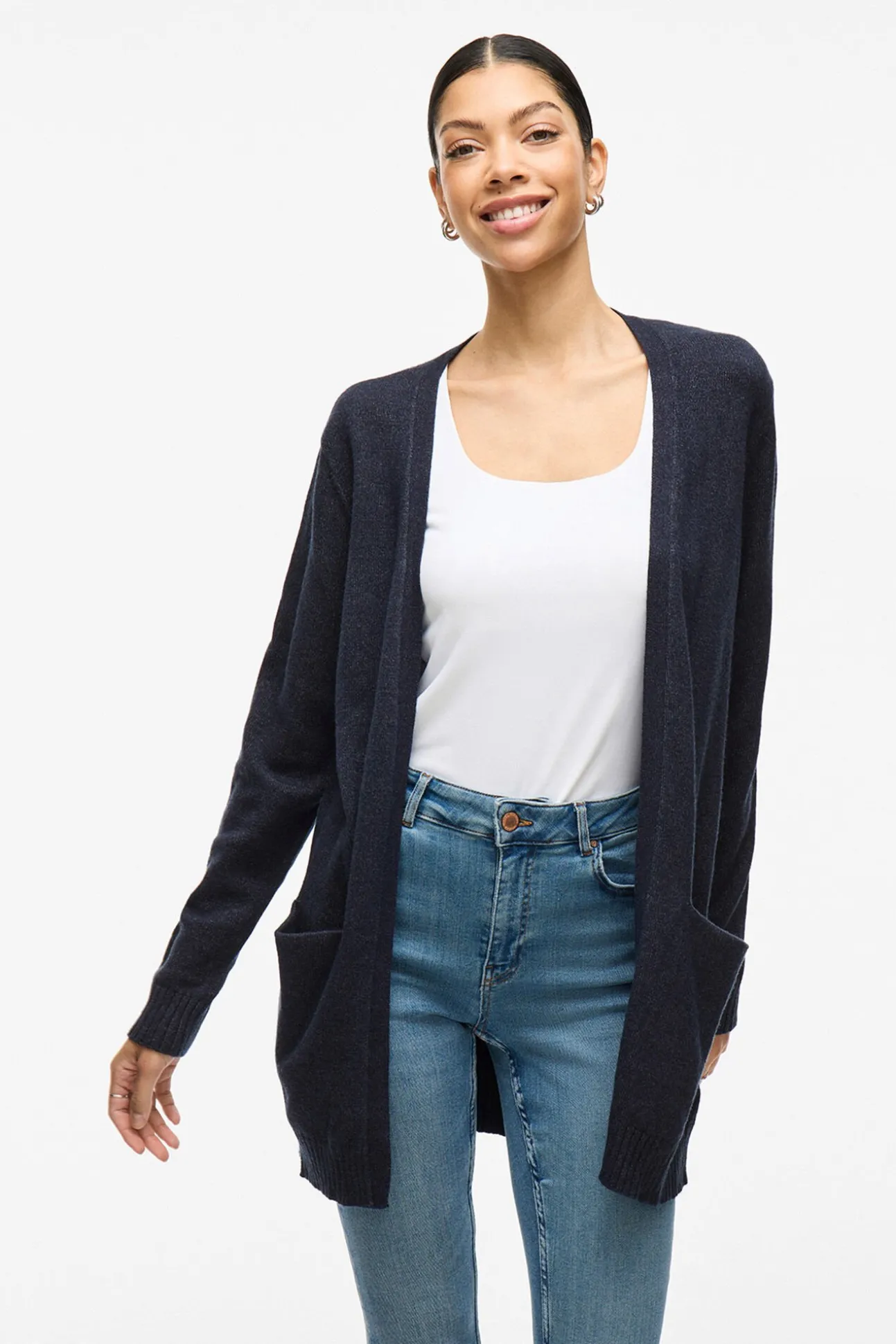 Casaco cardigan de malha